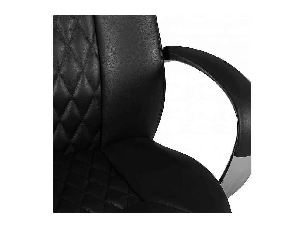 Ergonomischer Chef Sessel aus gedecktem Glattleder Kunstleder