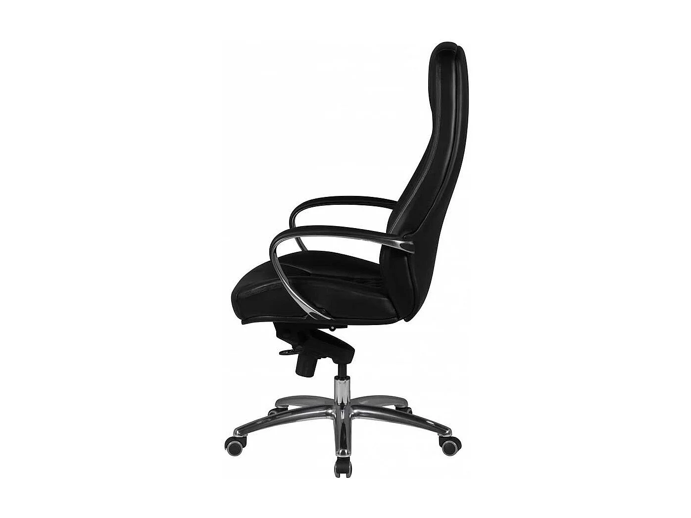 Ergonomischer Chef Sessel aus gedecktem Glattleder Kunstleder