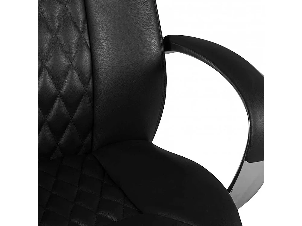 Ergonomischer Chef Sessel aus gedecktem Glattleder Kunstleder