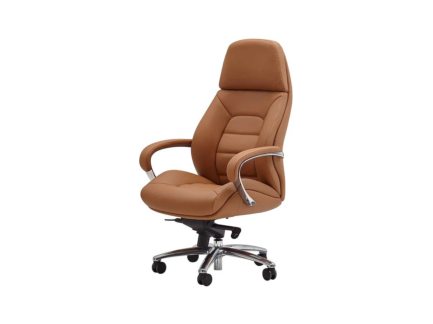 Ergonomischer Bürostuhl drehbar mit höhenverstellbarem Sitz hoher Lehne