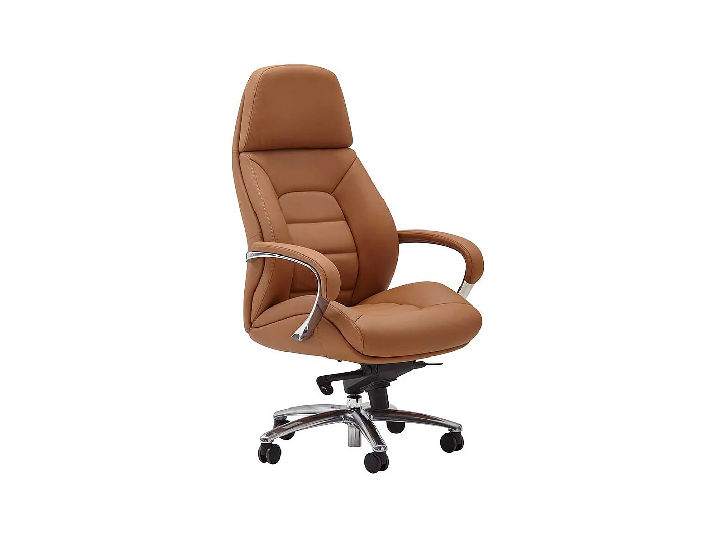 Ergonomischer Bürostuhl drehbar mit höhenverstellbarem Sitz hoher Lehne