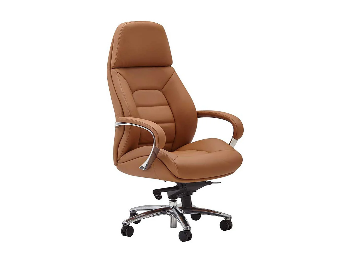 Ergonomischer Bürostuhl drehbar mit höhenverstellbarem Sitz hoher Lehne