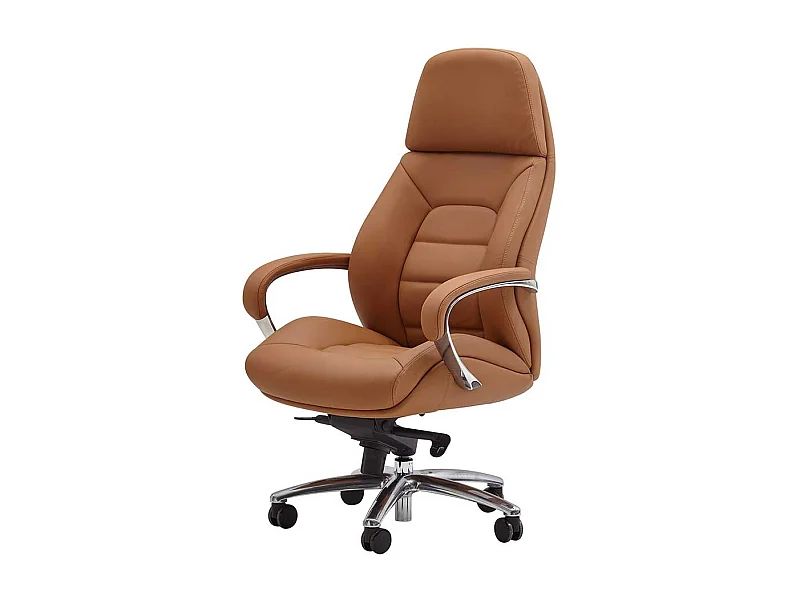 Ergonomischer Bürostuhl drehbar mit höhenverstellbarem Sitz hoher Lehne