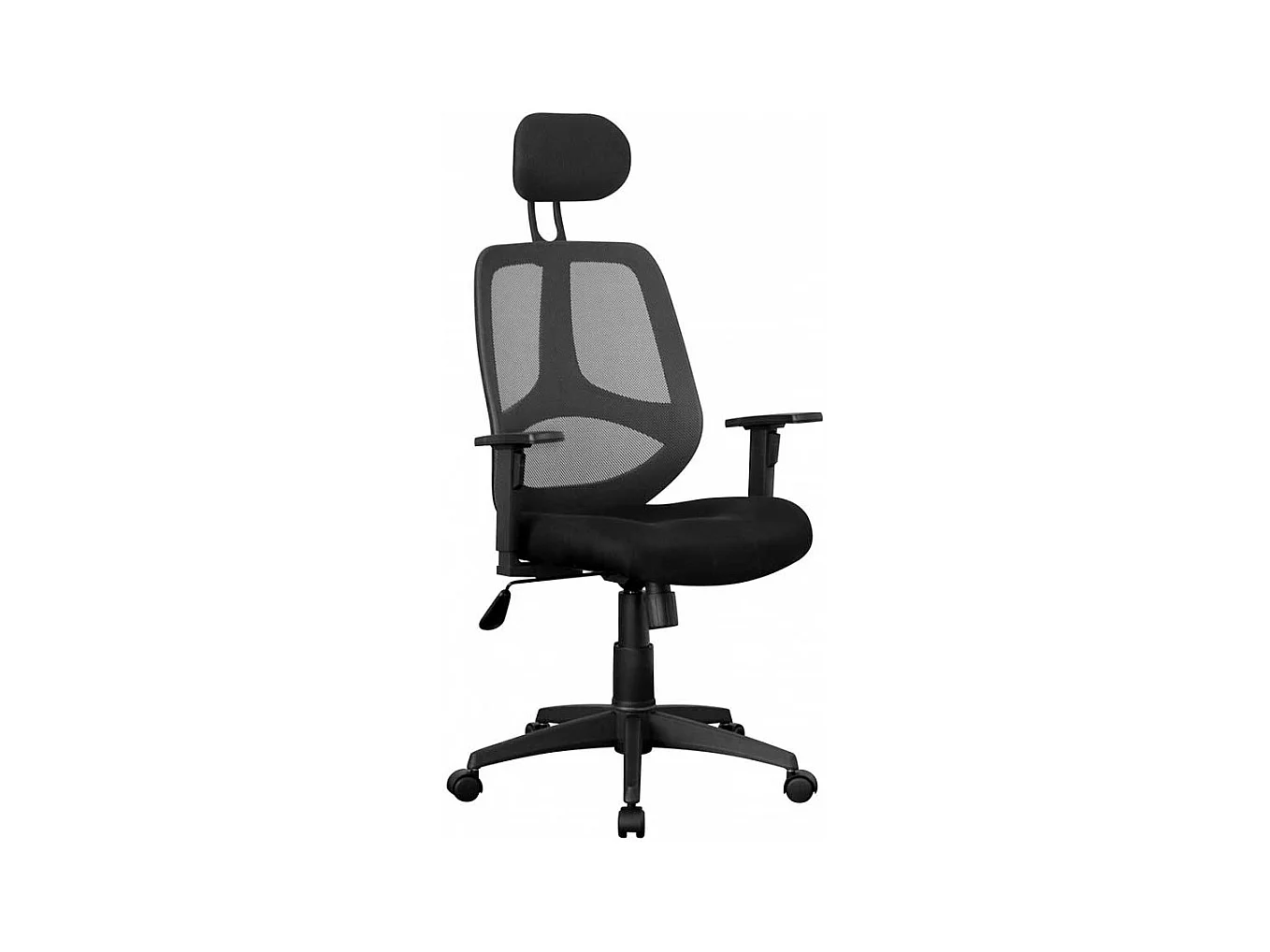 Ergonomischer Bürostuhl mit Lendenwirbelstütze hoher Lehne