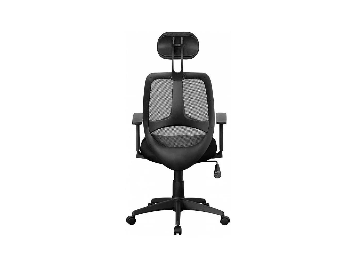 Ergonomischer Bürostuhl mit Lendenwirbelstütze hoher Lehne