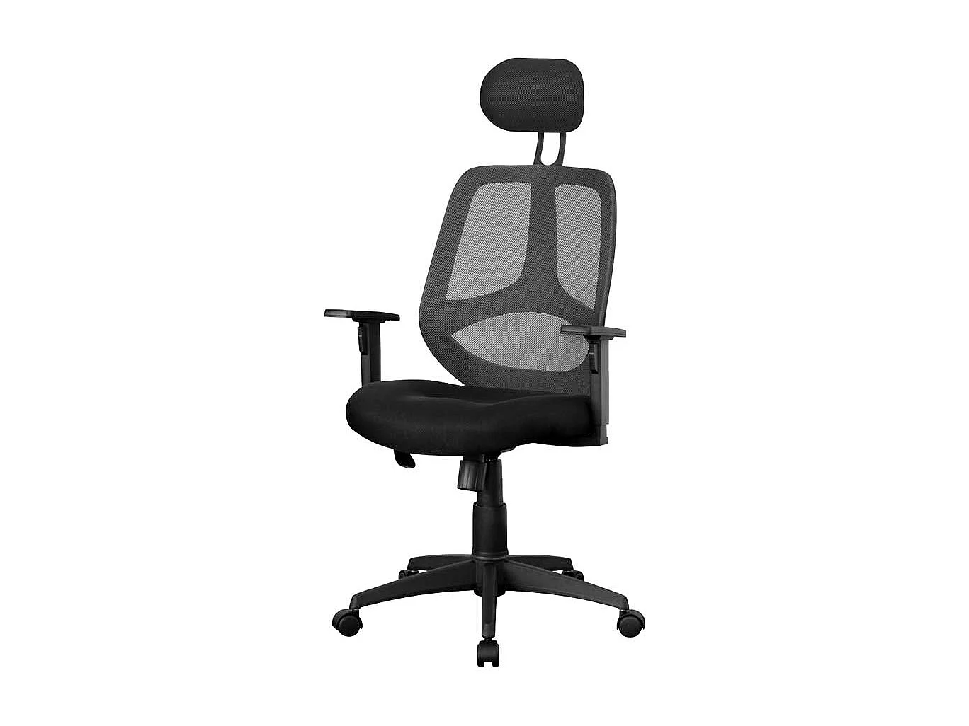 Ergonomischer Bürostuhl mit Lendenwirbelstütze hoher Lehne