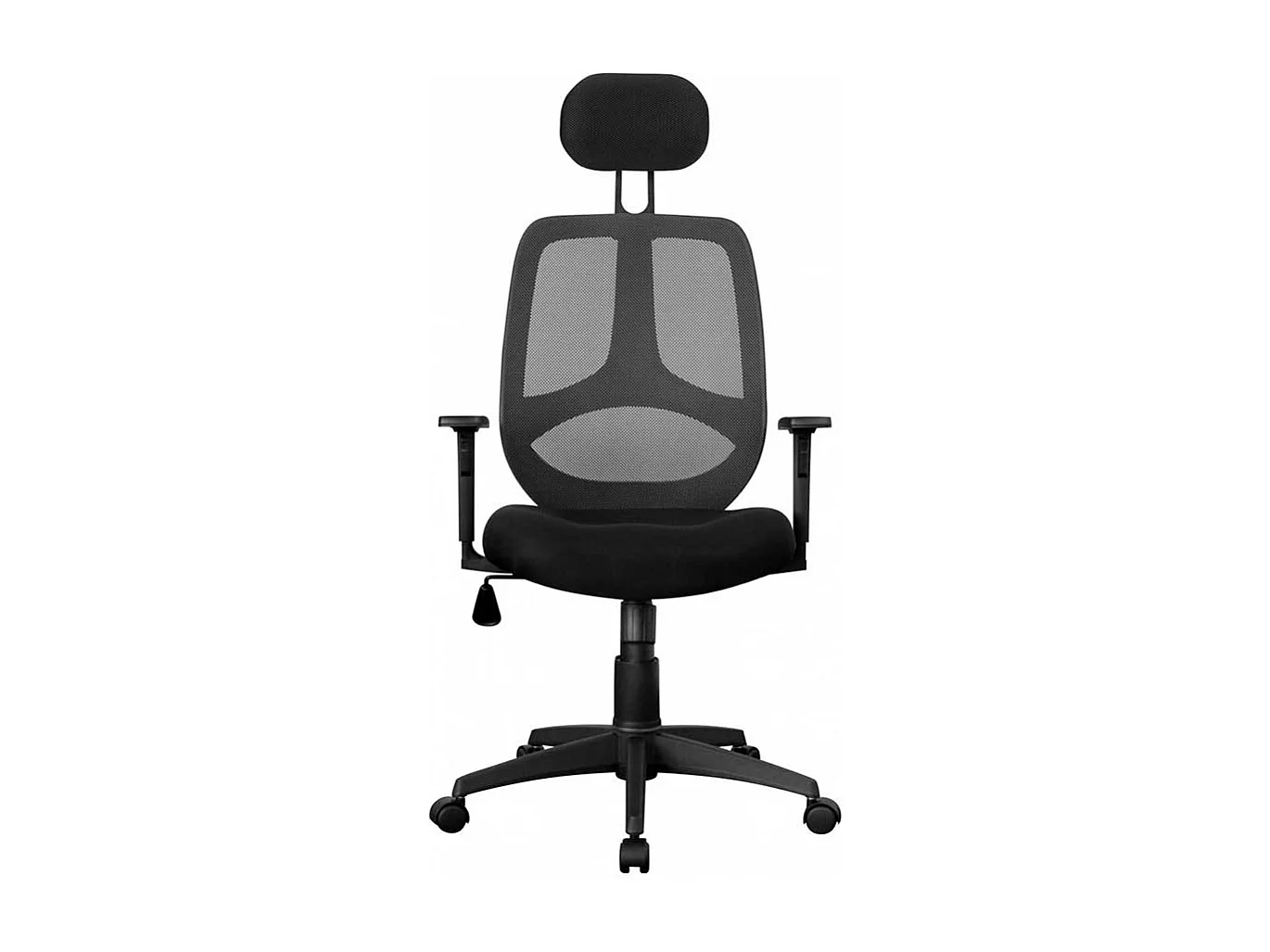 Ergonomischer Bürostuhl mit Lendenwirbelstütze hoher Lehne