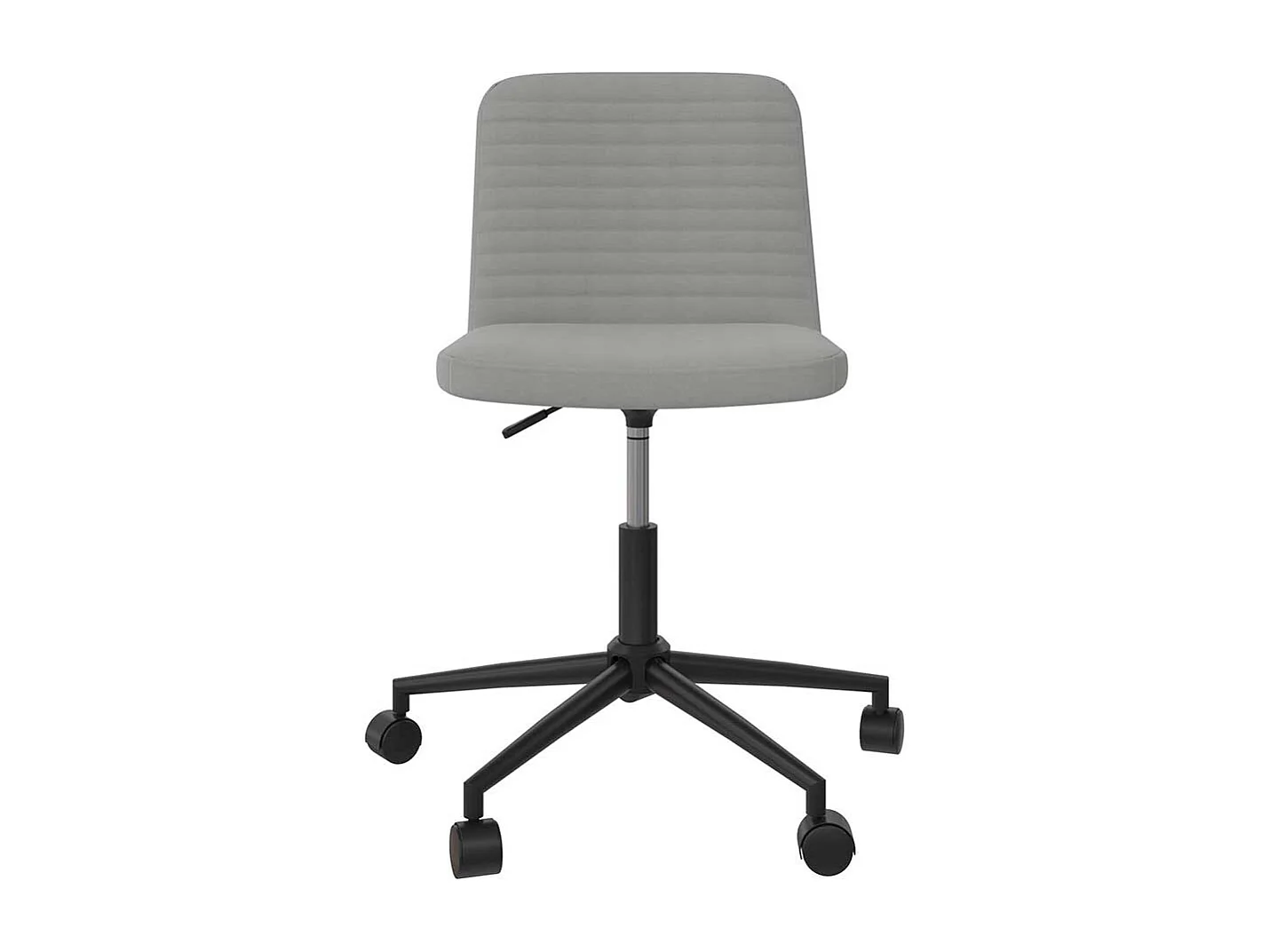 Schreibtischstuhl verstellbar in modernem Design Grau und Schwarz