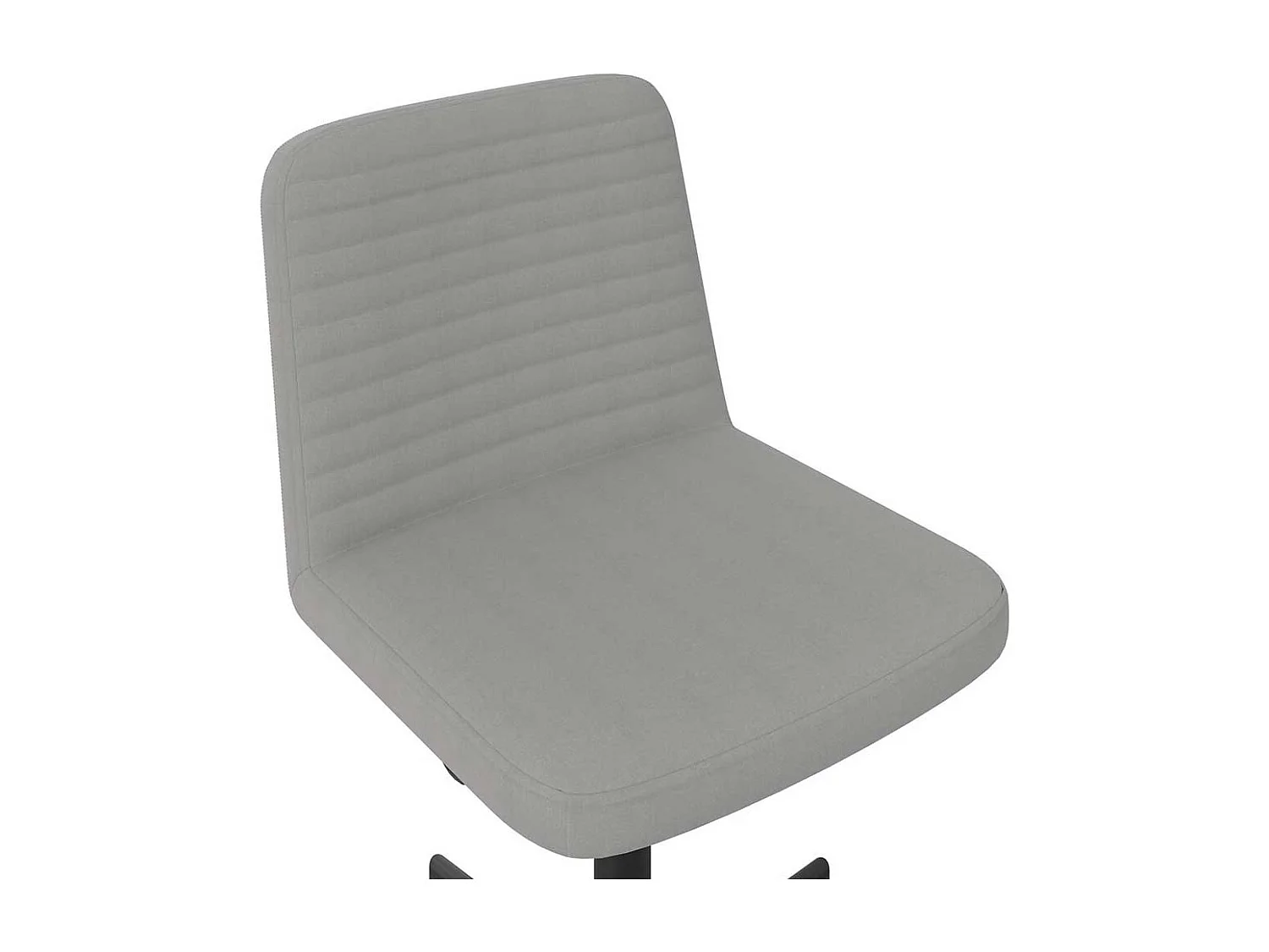 Schreibtischstuhl verstellbar in modernem Design Grau und Schwarz