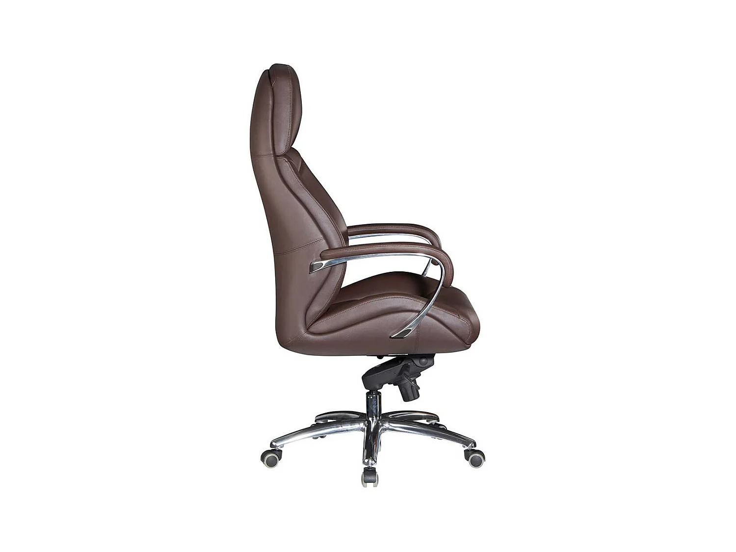 Chef Schreibtischsessel aus Echtleder & Kunstleder hoher Lehne