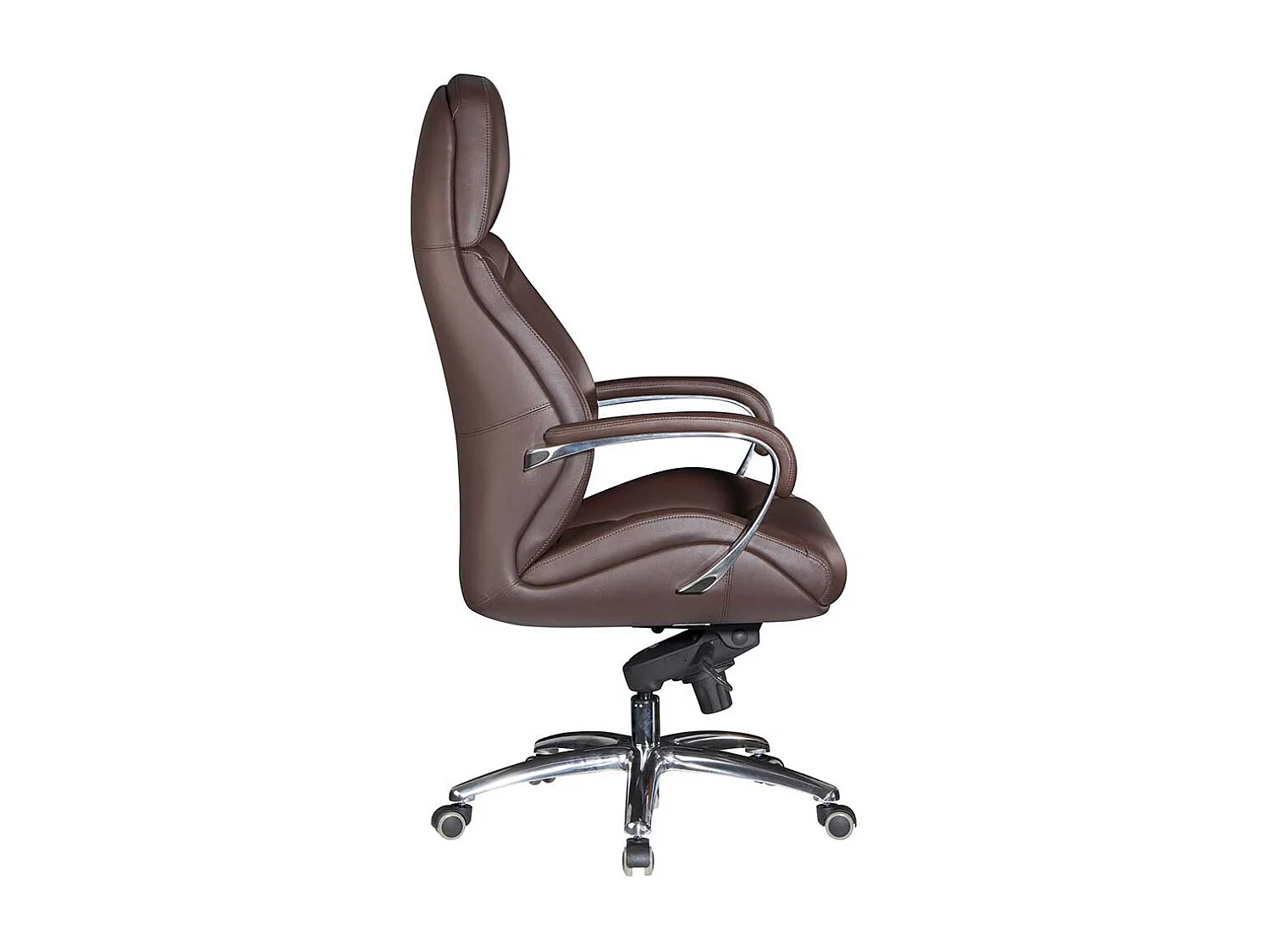 Chef Schreibtischsessel aus Echtleder & Kunstleder hoher Lehne