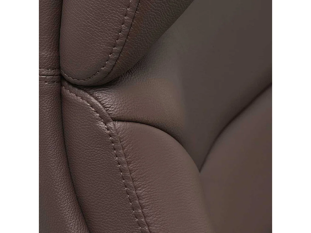 Chef Schreibtischsessel aus Echtleder & Kunstleder hoher Lehne