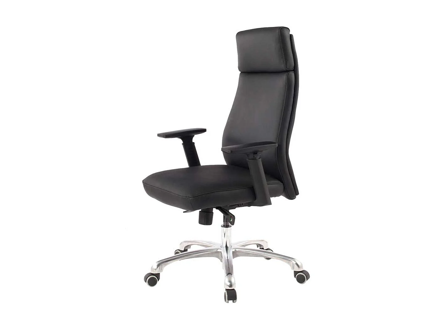 Chef Sessel mit verstellbaren Armlehnen Echtleder & Kunstleder