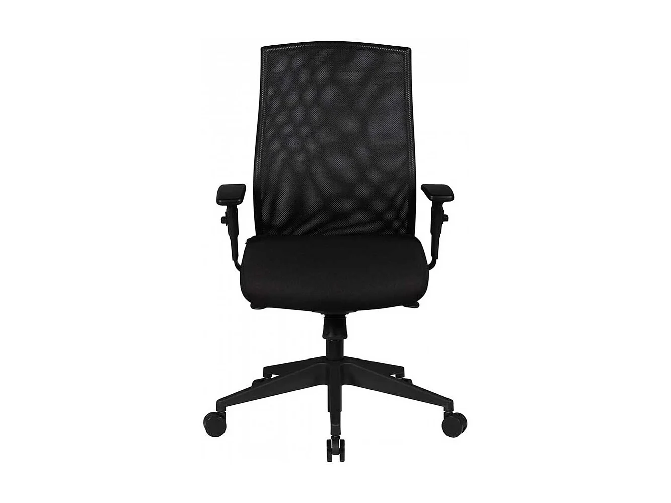 Computerstuhl in Schwarz Lendenwirbelstütze