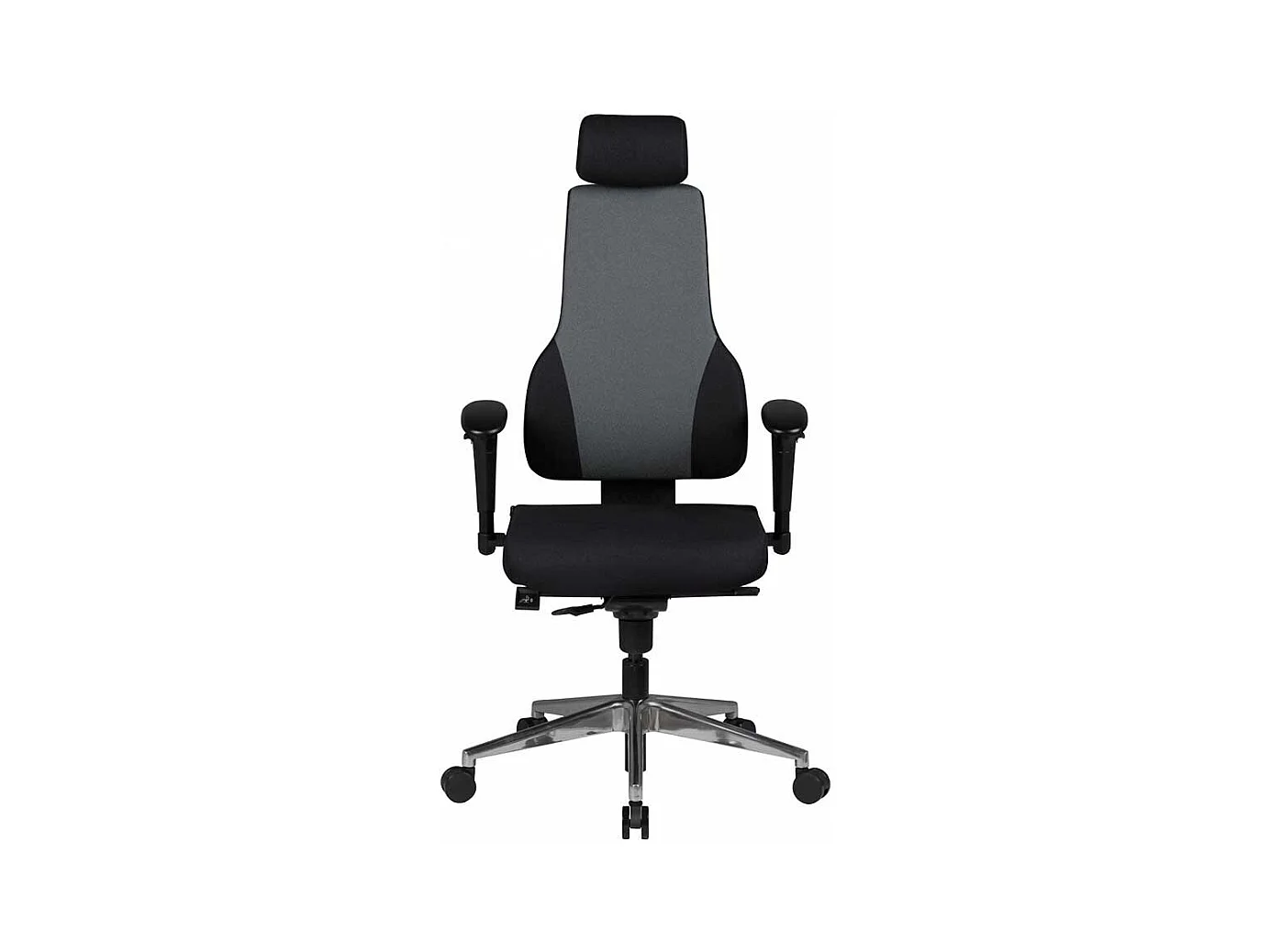 Schreibtischdrehstuhl mit verstellbaren Armlehnen Kopfstütze