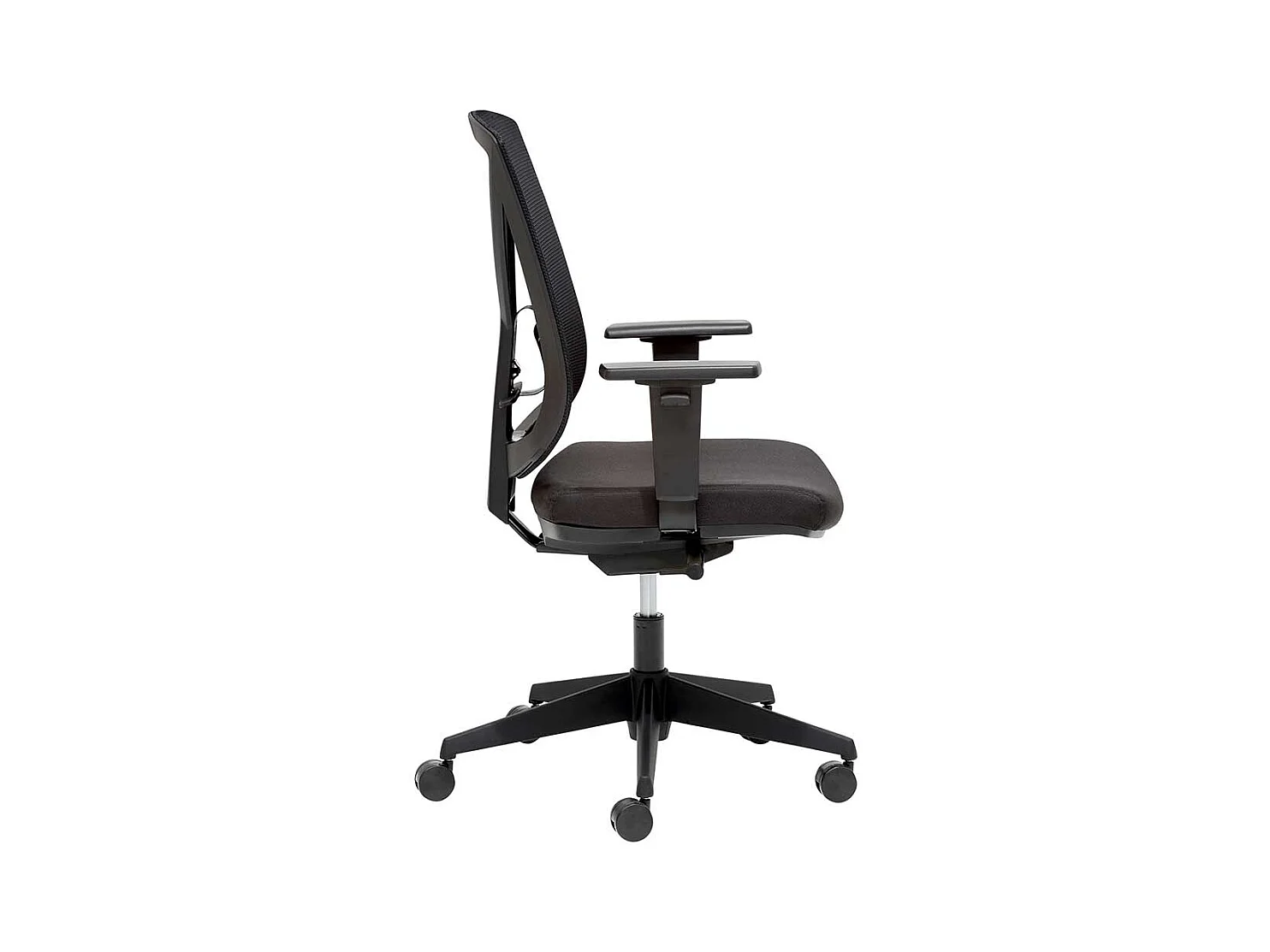 Schreibtischdrehstuhl mit Netzrücken höhenverstellbarem Sitz