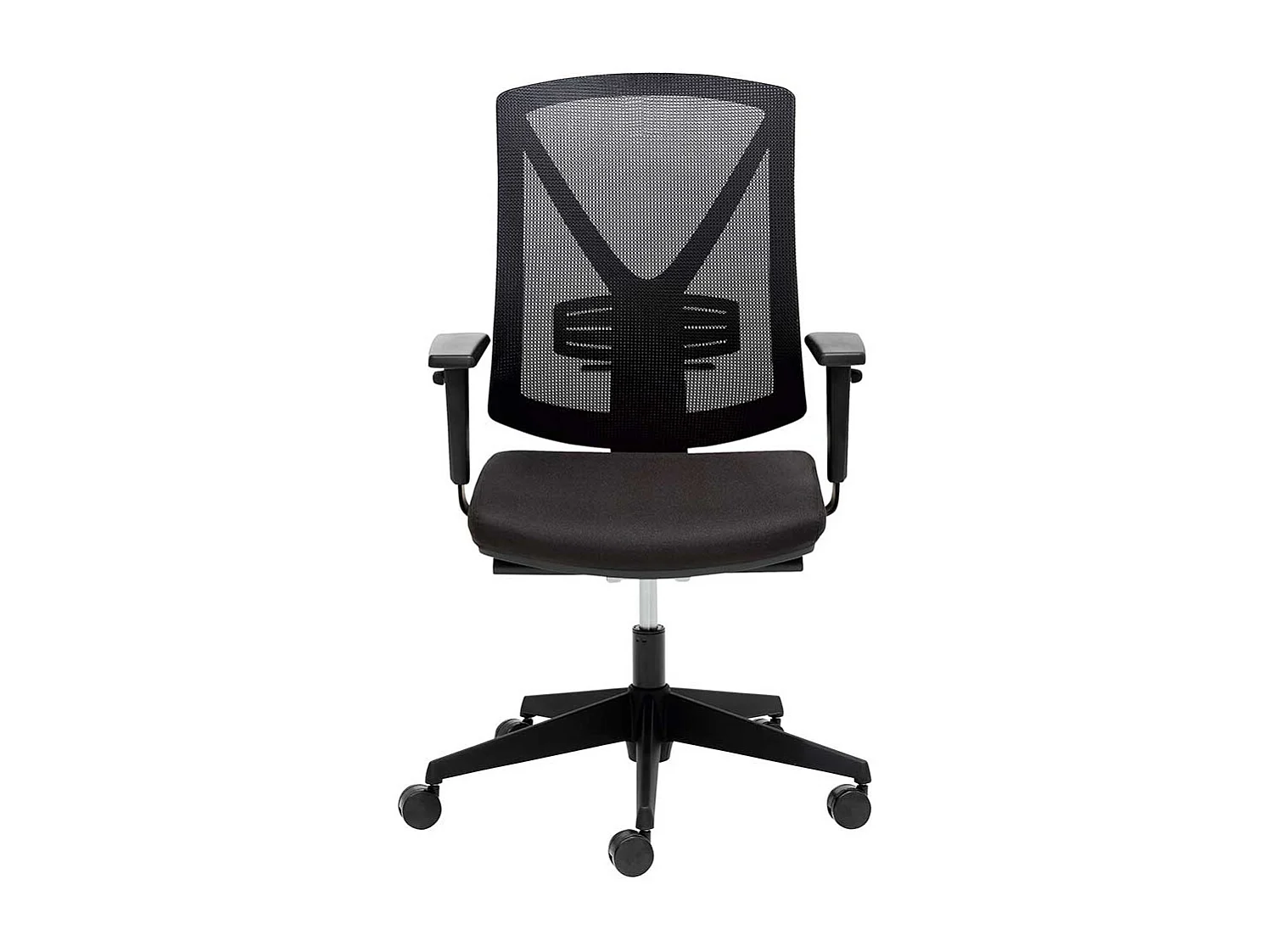 Schreibtischdrehstuhl mit Netzrücken höhenverstellbarem Sitz