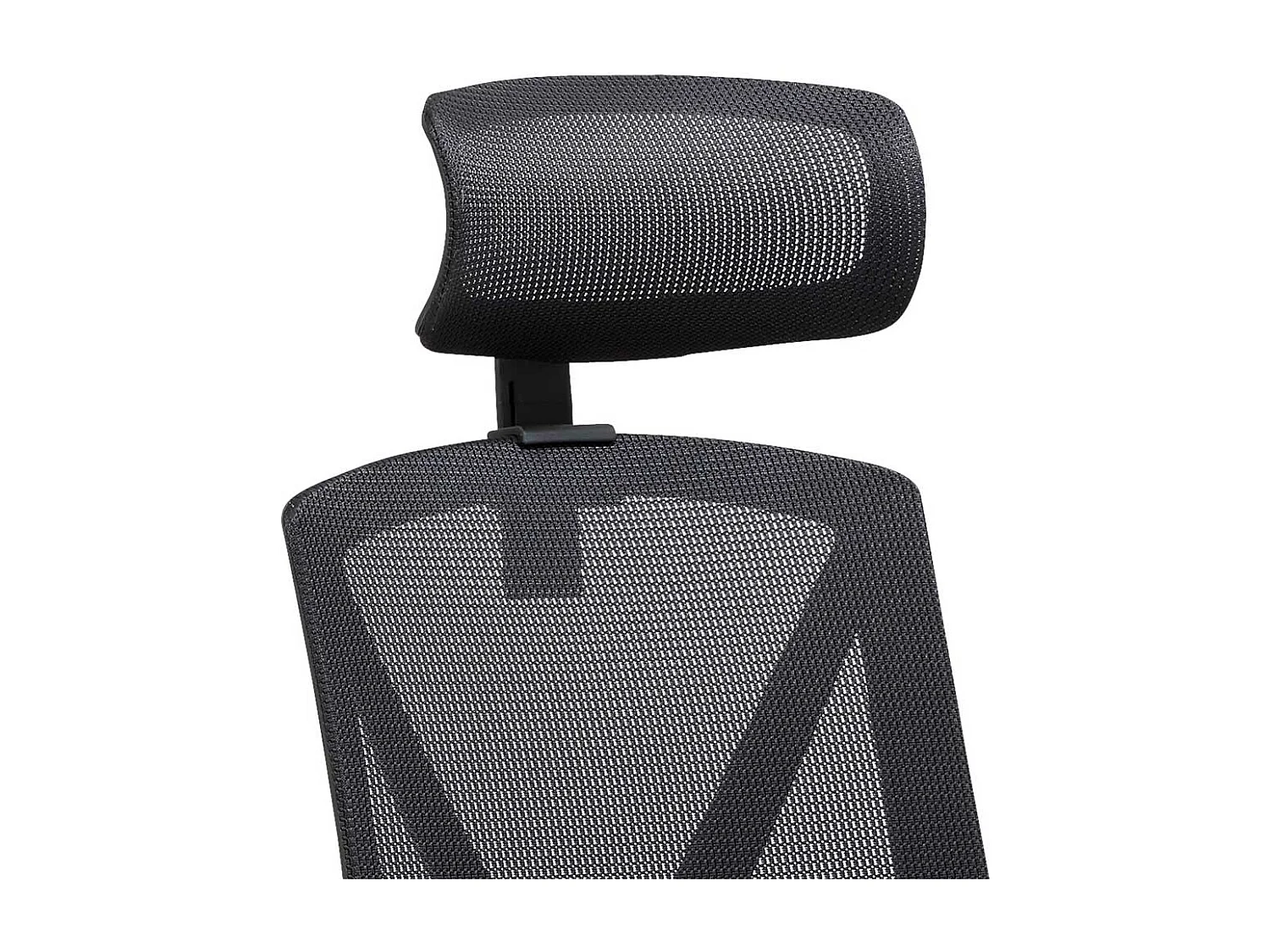 Ergonomischebürostuhl mit höhenverstellbarem Sitz schwarz