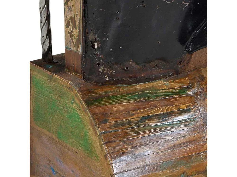 Weinregal im Loft Style Bunt