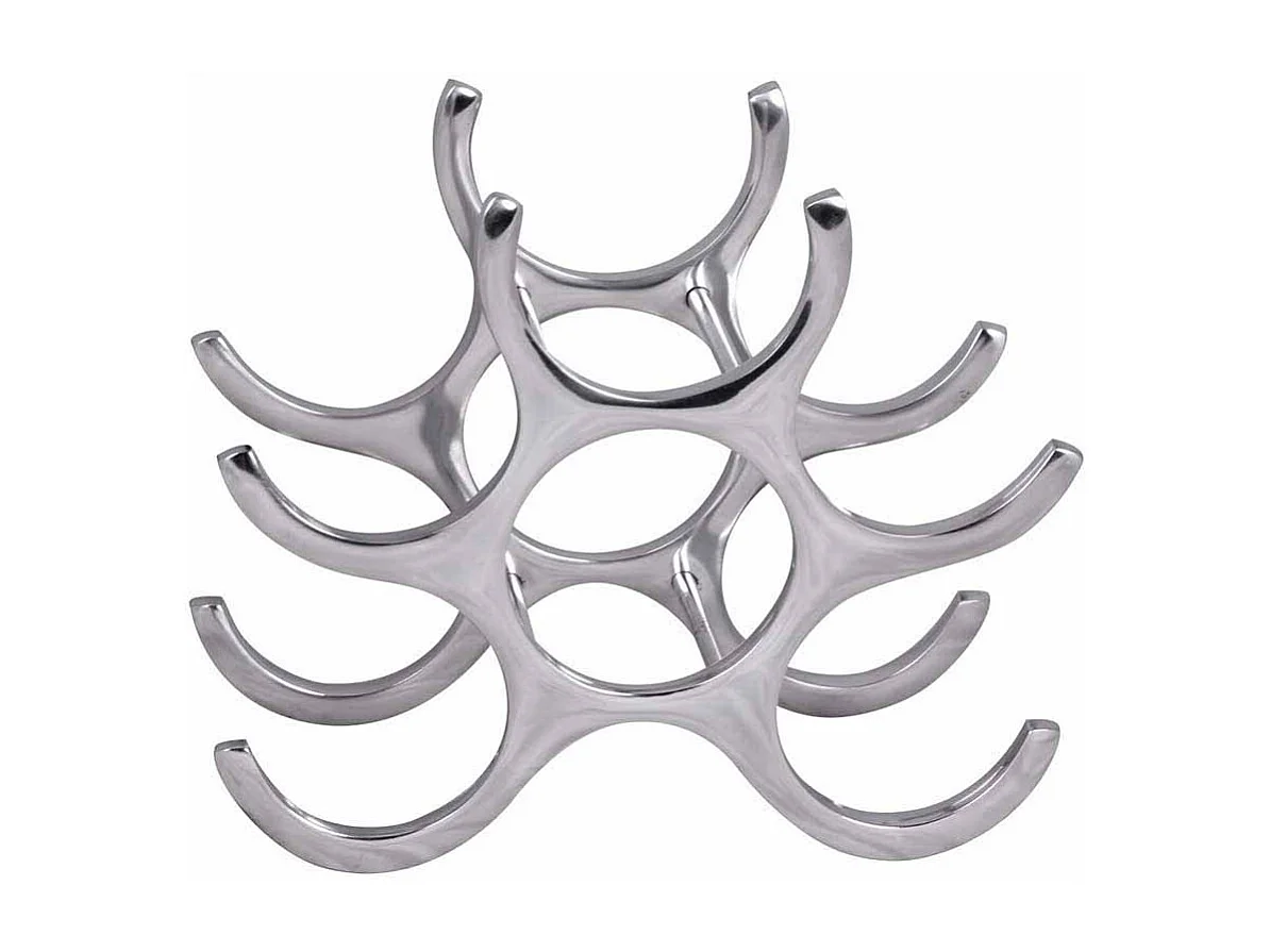 Regal im Flammen Design Flaschen