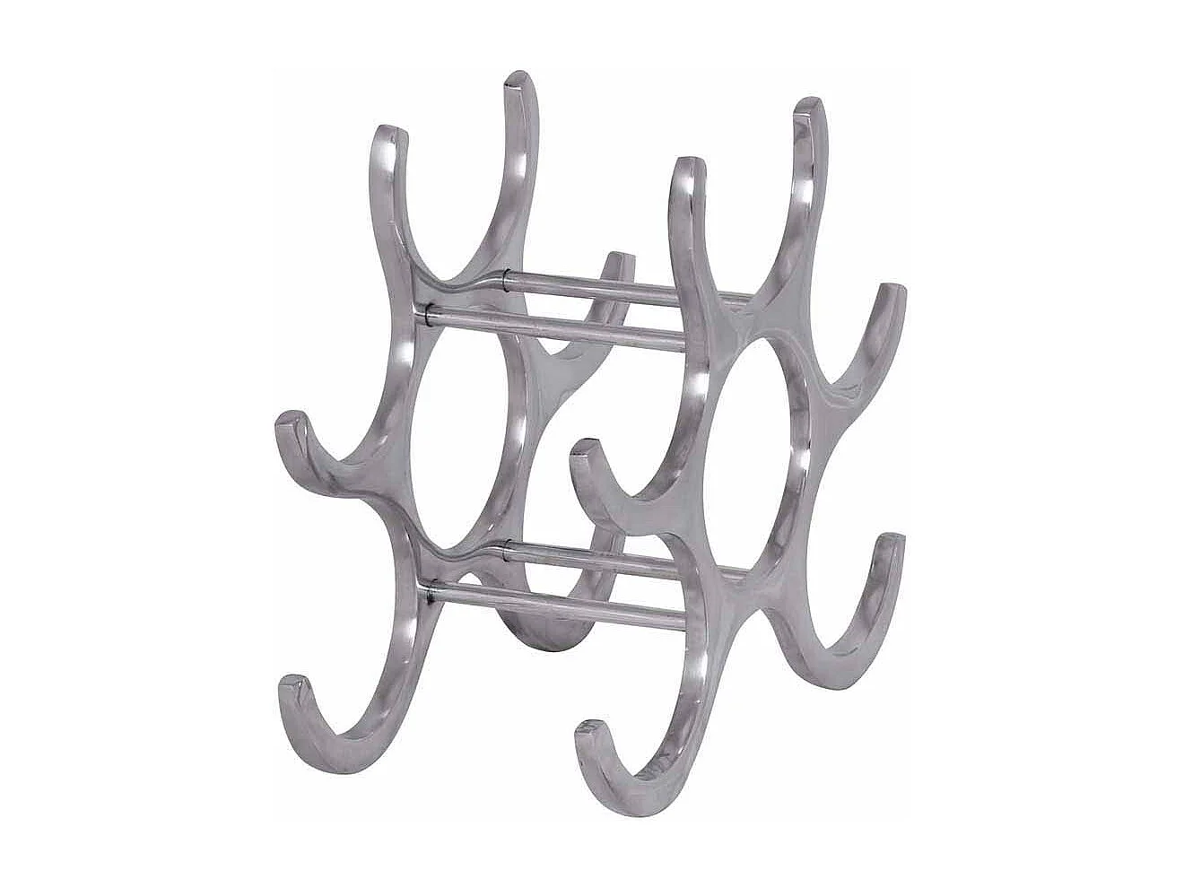 Regal im Flammen Design Flaschen