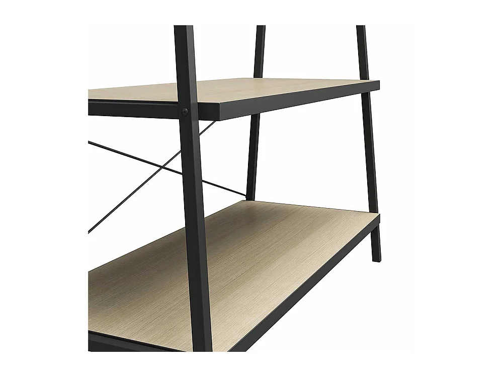 Metall Garderobenständer im Industry und Loft Stil 95 cm breit