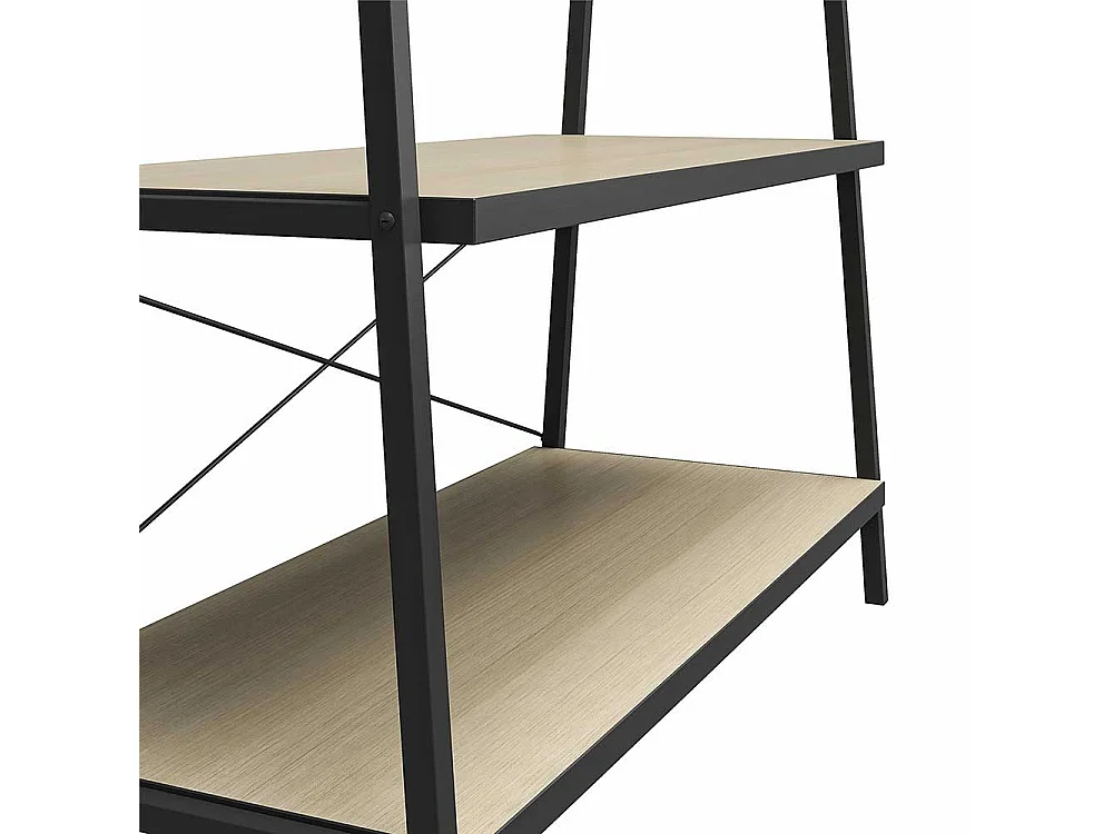 Metall Garderobenständer im Industry und Loft Stil 95 cm breit