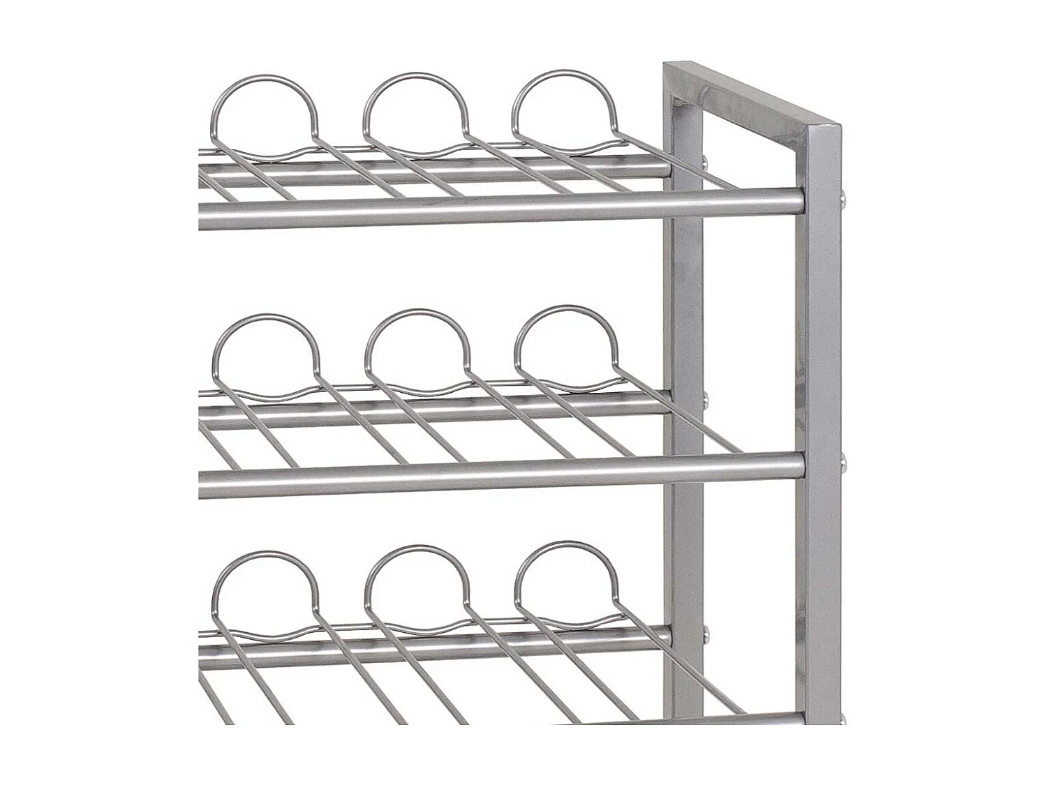 Regal für Flaschen Stahl