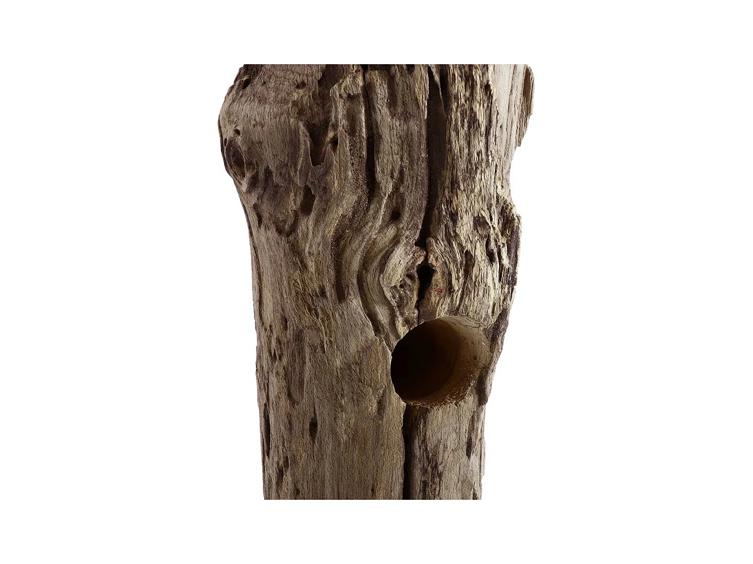 Weinregal aus Teak Massivholz 40 cm breit und 185 cm hoch