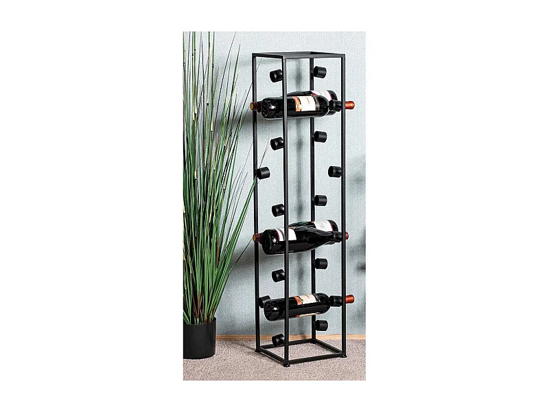Weinflaschenhalter im Industry und Loft Stil 104 cm hoch