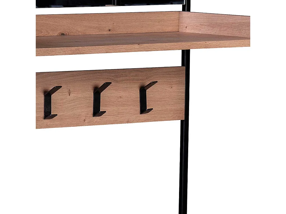 Garderobenständer Büro 180 cm hoch Spiegel