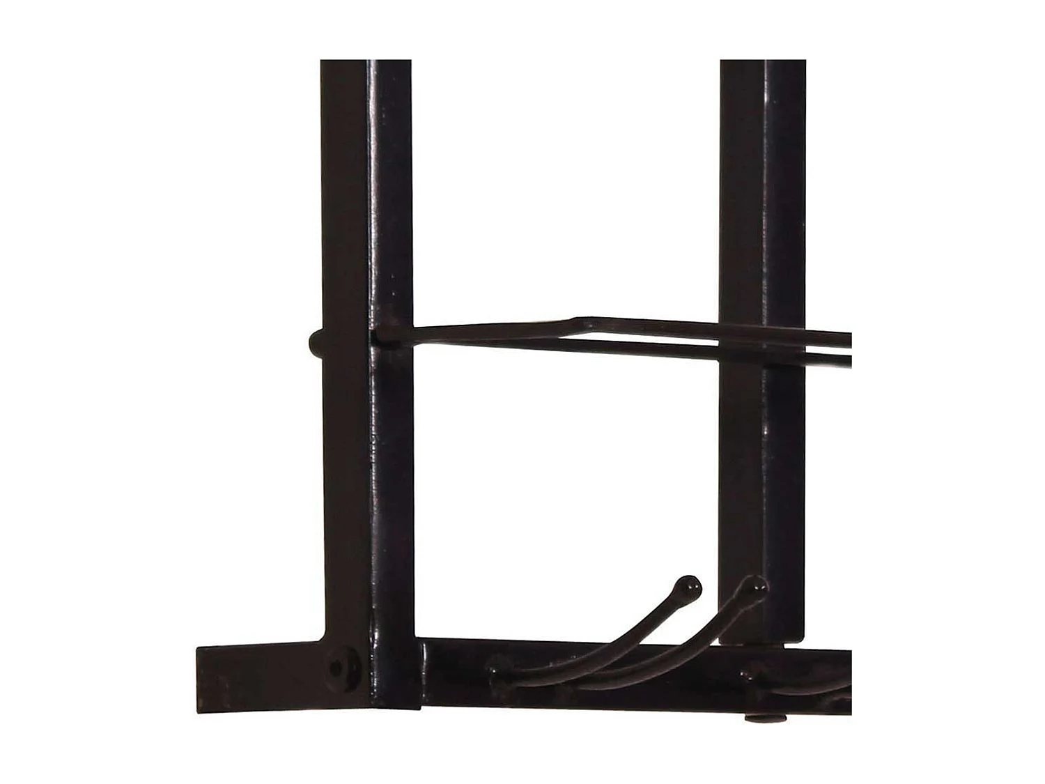 Flaschen und Gläser Regale aus Metall Industrie und Loft Stil (zweiteilig)