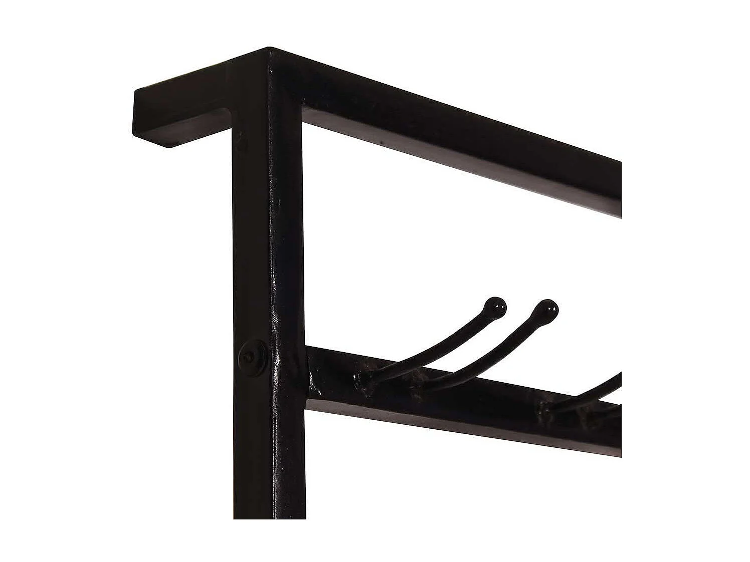 Flaschen und Gläser Regale aus Metall Industrie und Loft Stil (zweiteilig)