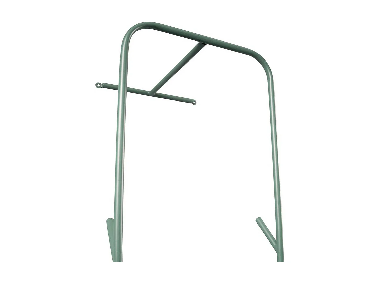 Kleiderständer Metallgarderobe mit Ablagen für Schuhe und 4 Kleiderhaken