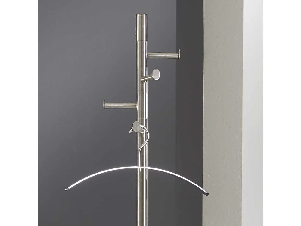 Standgarderobe aus Edelstahl Schirmständer