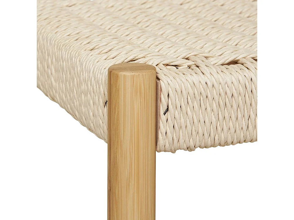 Standgarderobe Garderobenmöbel aus Bambus in Naturfarben