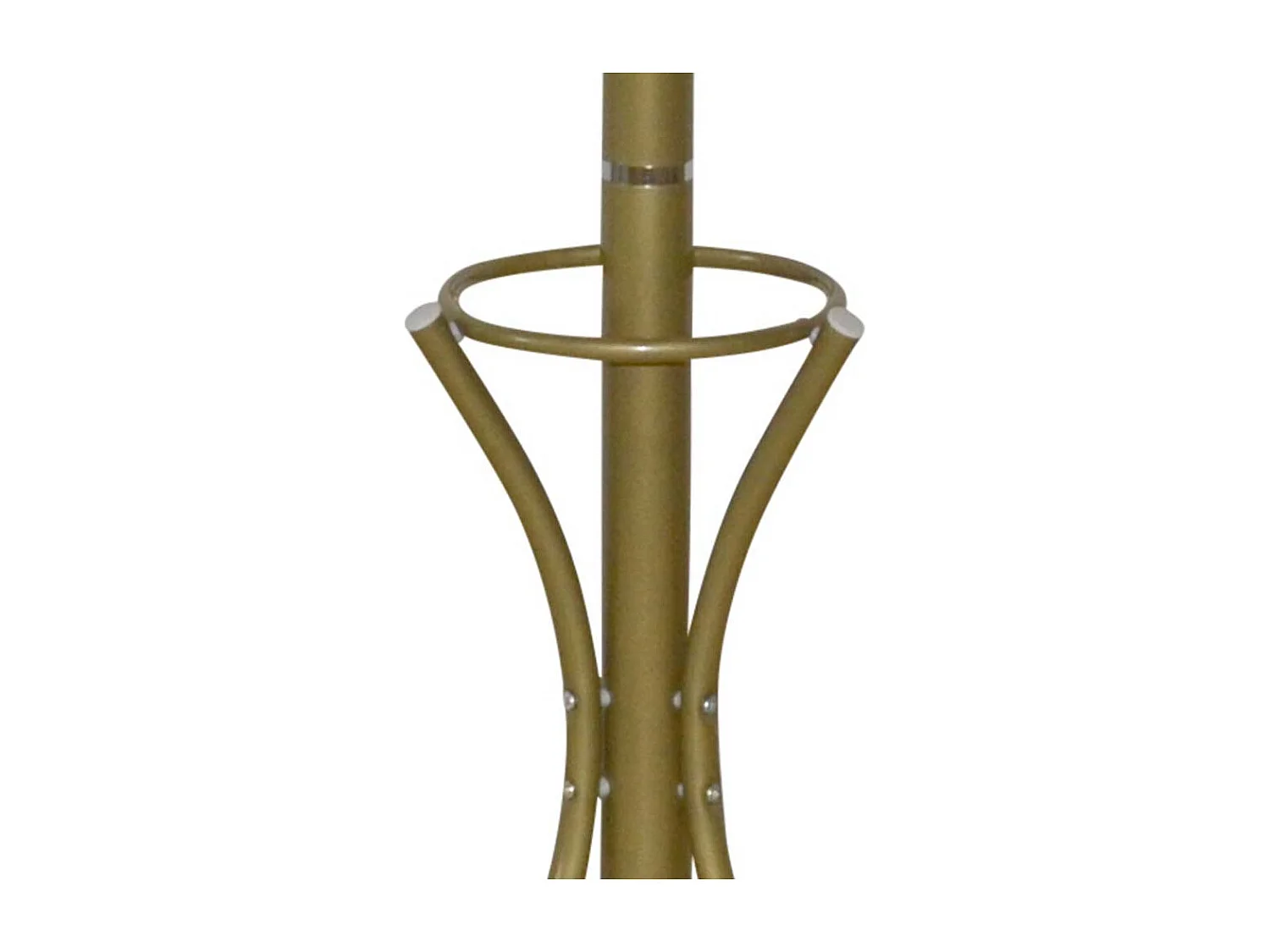 Garderobenständer Vintage aus Metall sechs Kleiderhaken