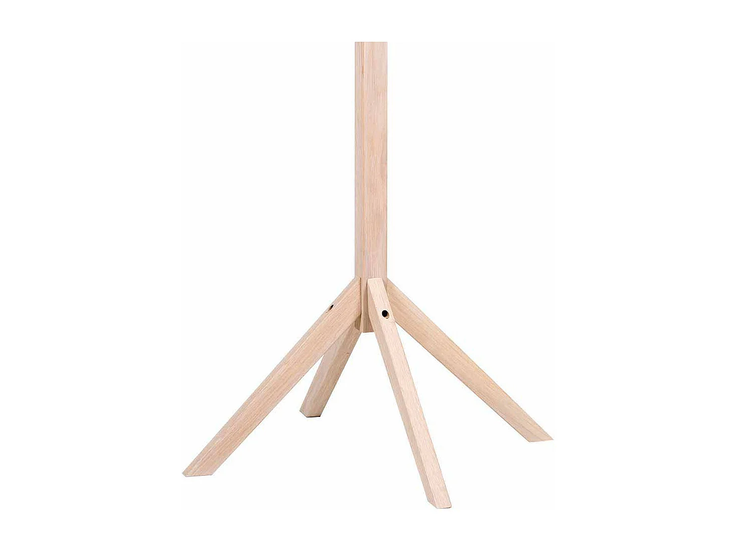 Garderobenständer aus Eiche Massivholz White Wash lackiert