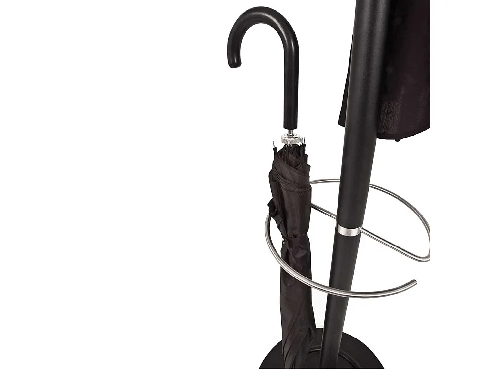 Garderobenständer in Schwarz Alu Schirmständer