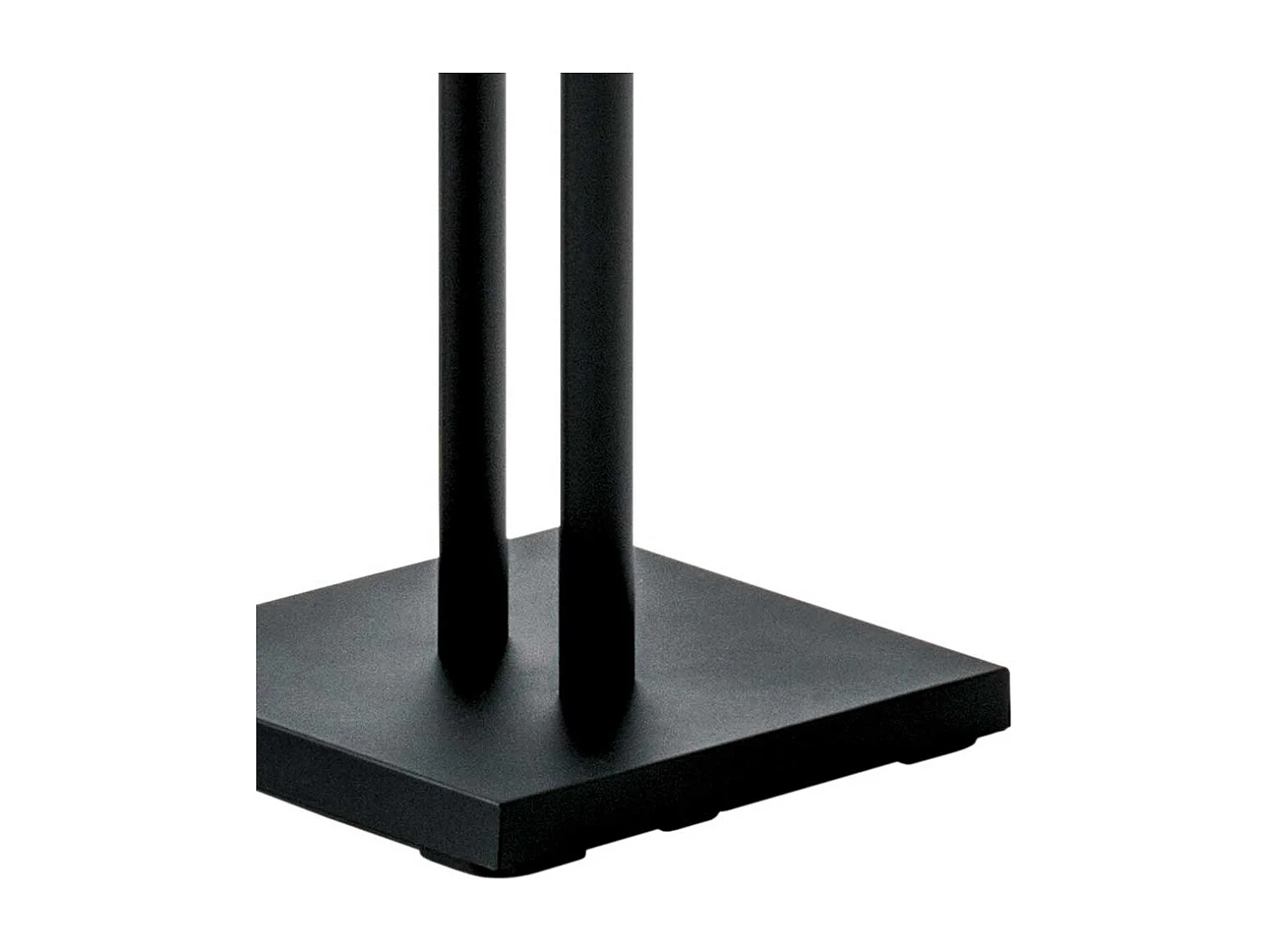 Metall Garderobenstaender in Schwarz 8 Kleiderhaken