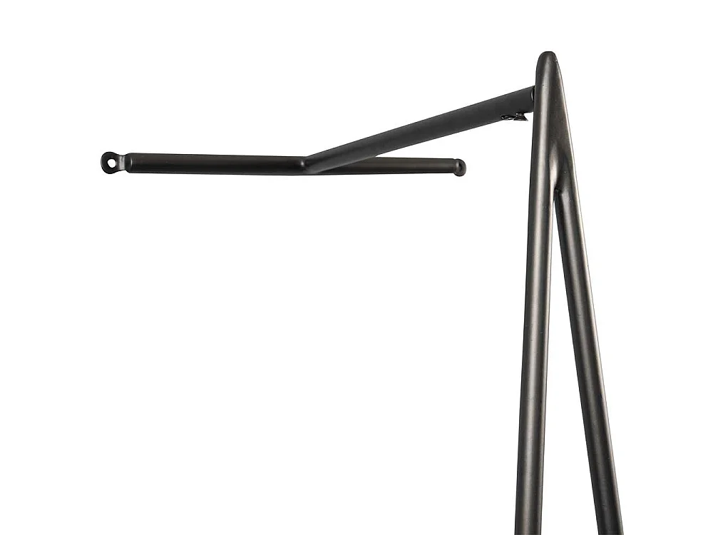 Kleiderständer Bürogarderobe in Schwarz 183 cm hoch