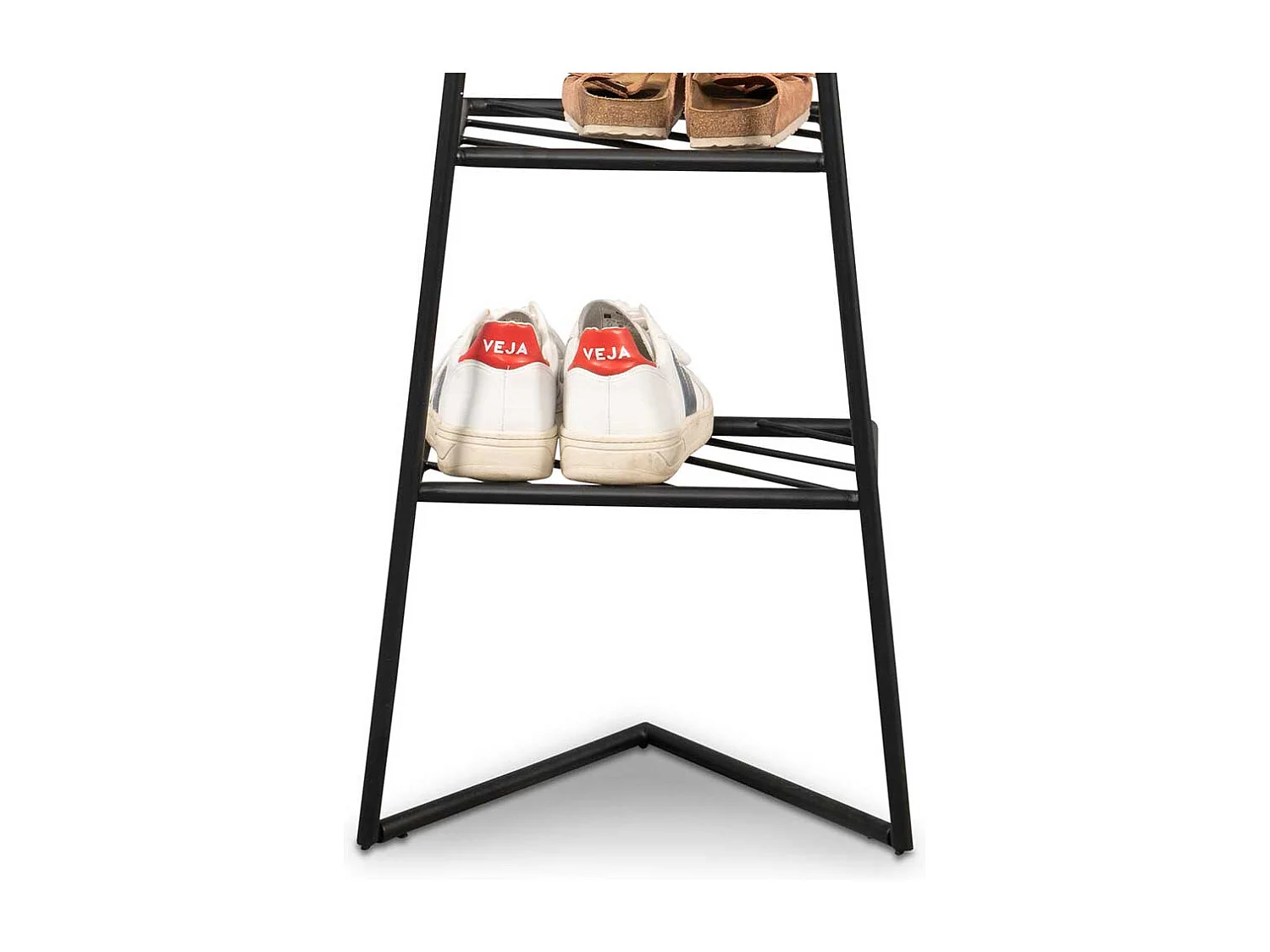 Kleiderständer Bürogarderobe in Schwarz 183 cm hoch