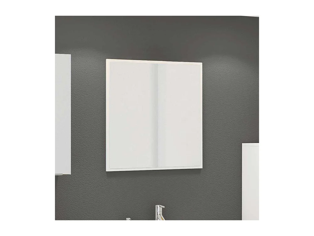 Badspiegel in Weiß 60 cm breit