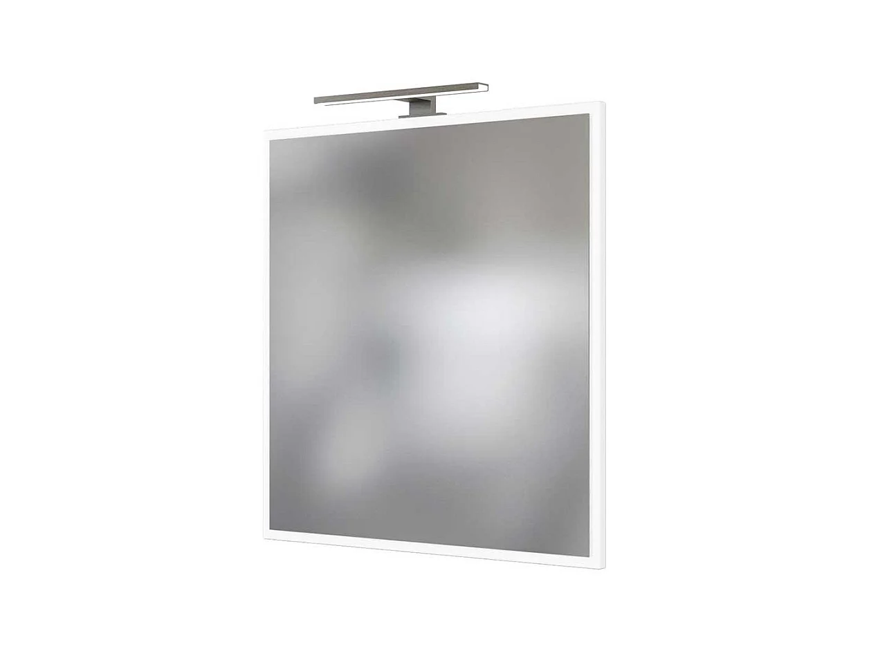 Badspiegel in Weiß 60 cm breit