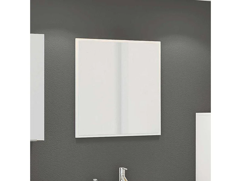 Badspiegel in Weiß 60 cm breit