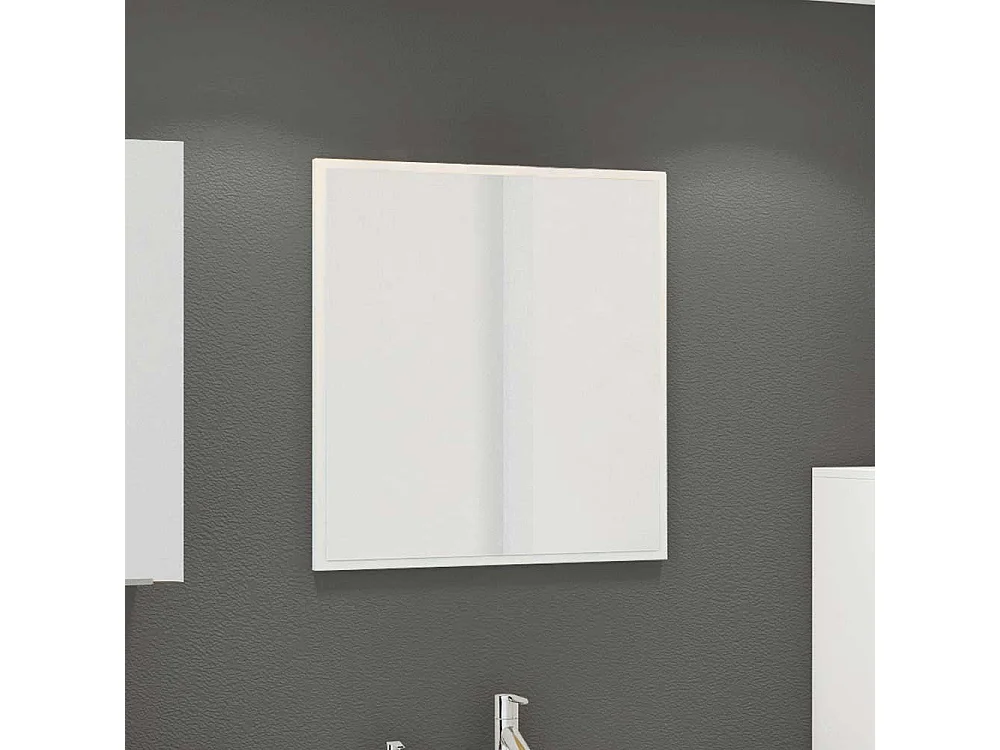 Badspiegel in Weiß 60 cm breit