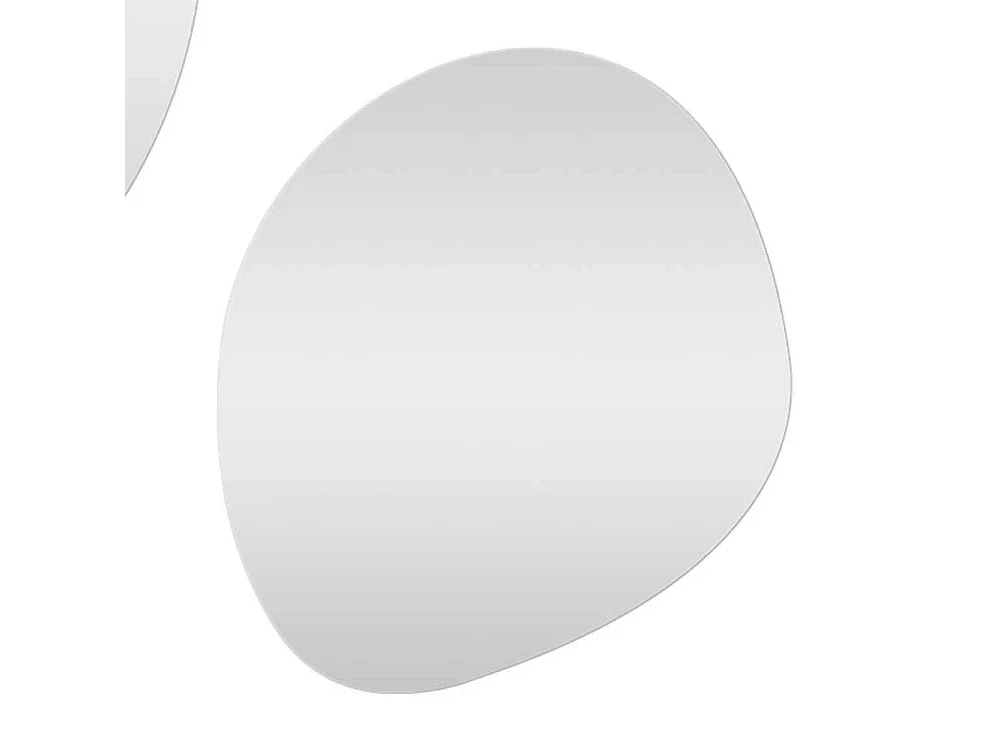 Wandspiegel Set in organischer Form modernes Design (dreiteilig)