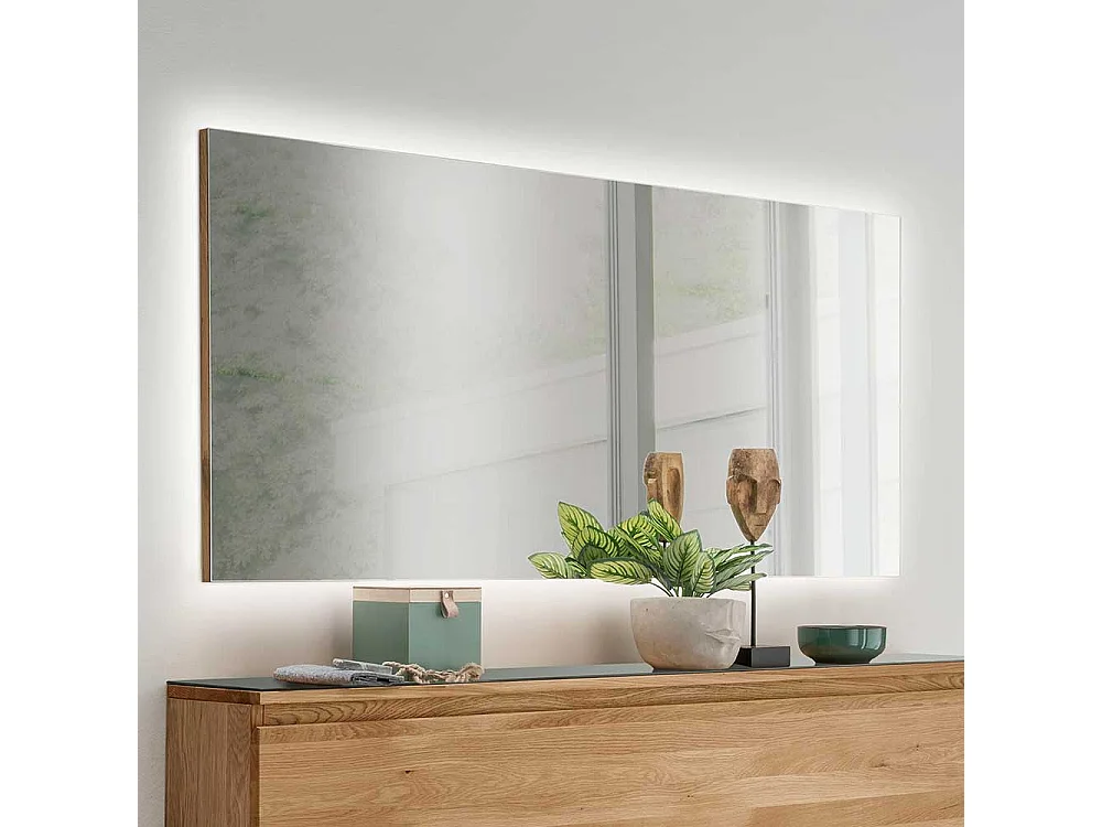 Garderoben Spiegel groß für die Wandmontage rechteckiger Form