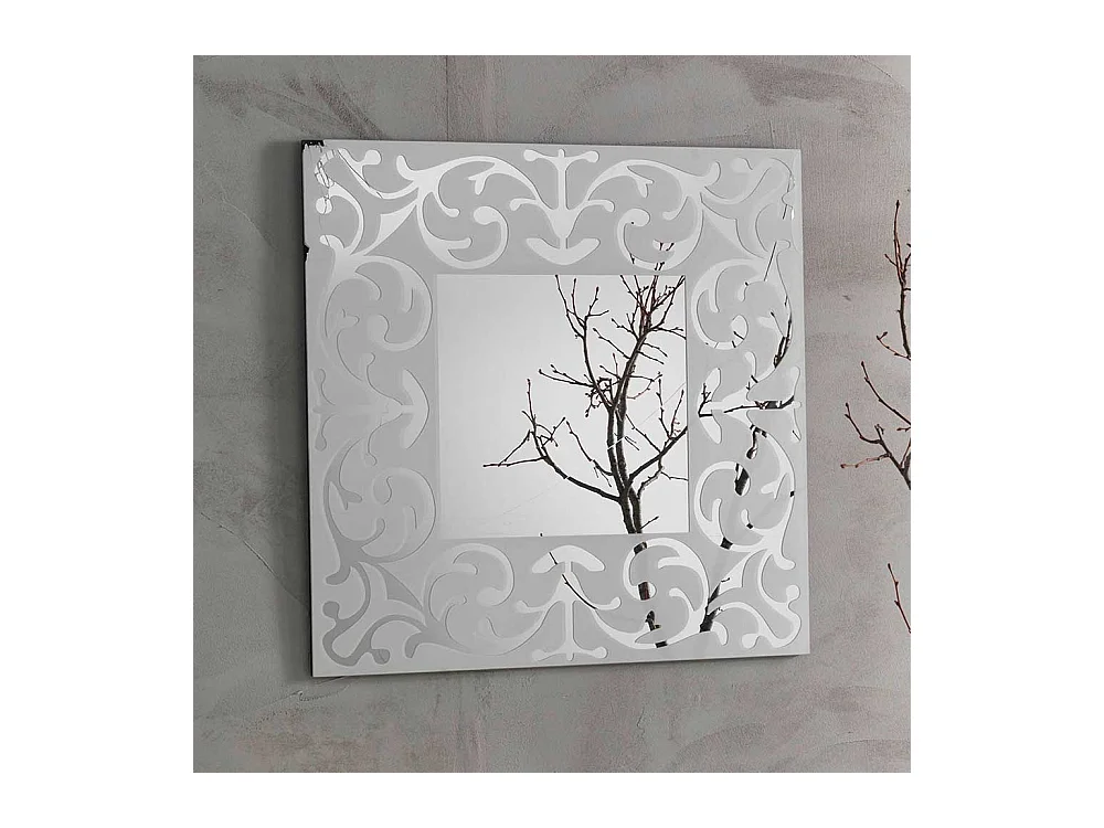 Flurspiegel mit Motivdruck 80 cm breit