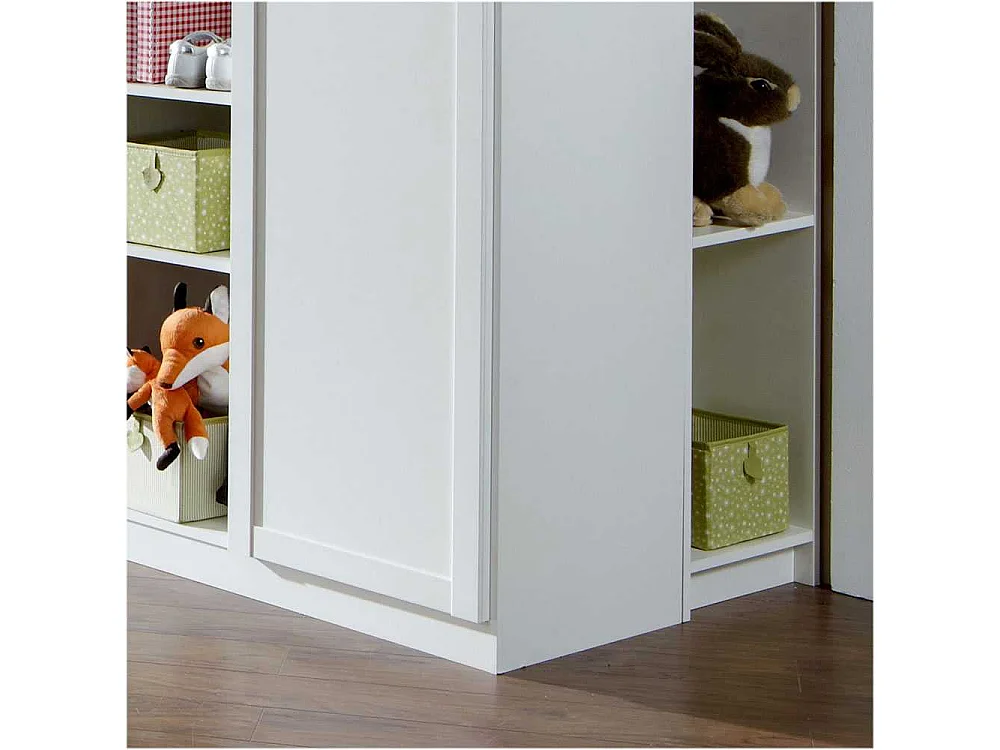 Baby Wickelkommode in Weiß 120 cm breit - 75 cm tief